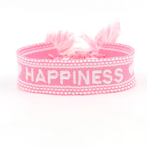 Kadınlar ve erkekler için yenilikçi ayarlanabilir bez nakış gökkuşağı Bohemian tohum boncuk dokuma bileklik - Product Image 4