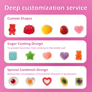 OEM/ODM L-Arginine Gummies Stikstofoxide Supplement <span class=keywords><strong>Gummy</strong></span> Candy Energie Uithoudingsvermogen Herstel Ondersteuning <span class=keywords><strong>Gummy</strong></span> Individueel verpakte zakjes - Product Image 4