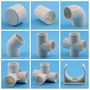 Adaptador de Tubería de 3 Vías para Reducción de Agua de Jardín, Conector en T de PVC de Unión Directa, Reductor de Tubería UPVC - Product Image 3