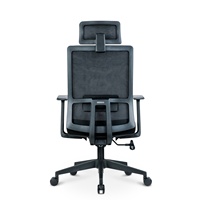 Usine directe en gros maille dos pivotant doux lombaire tâche de soutien réglable ergonomique chaise de bureau rotative gerente cadeira