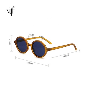VIFF de primera calidad HP20016 marco de plástico logotipo personalizado gafas de sol Retro - Product Image 4