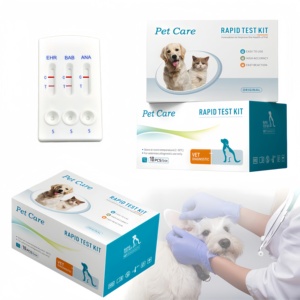 빠른 테스트 키트 EHR/ANA/BAB 수의사 Ehrlichia 아나플라스마 아기 Comebo Ab 테스트 - Product Image 1
