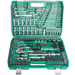 Ensembles d'outils à main de mécanicien professionnel Kits d'outils de réparation de voiture Clé à cliquet Clé à douille Kits d'outils Ensembles de douilles combinés - Product Image 2