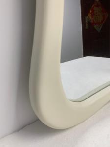 Contemporain <span class=keywords><strong>Moderne</strong></span> Grand Cadre en Bois Blanc Miroir de Sol de Luxe Incassable Corps Complet Debout Style Design Art Déco - Product Image 6