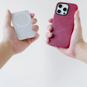 Fct Nhà Máy Tùy Chỉnh Phong Cách Mới Đầy Đủ Máy Ảnh Đồng Bằng Sáp Dầu Lớp Trên Da Bò Da PU Chống Drop Shipping Trường Hợp Điện Thoại Cho <span class=keywords><strong>Iphone</strong></span> 15 16 Pro - Product Image 3