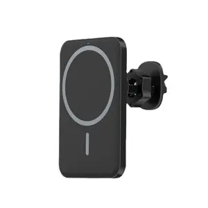 Магнитное быстрое автомобильное беспроводное зарядное устройство держатель телефона для IPhone 14/13/12/Pro Max Подставка для зарядки