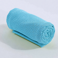 Serviette de sport personnalisable légère à séchage rapide, double face en microfibre, rafraîchissante