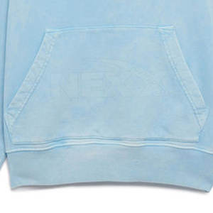 Sweat à capuche en coton premium effet délavé vintage, coupe décontractée et style streetwear urbain moderne - Product Image 4