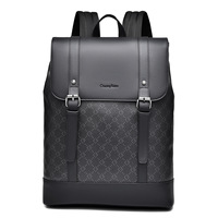 ChuongKaiye Nouvelle Arrivée Sac à Dos Unisexe Style Urbain Simple Imperméable Capacité 36-55L avec Coussin d'Air en PVC pour Loisirs