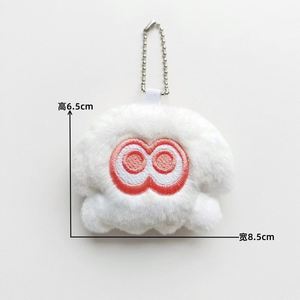 Porte-clés pieuvre en peluche moelleuse de dessin animé, pendentif de sac mignon, jouet en coton doux, cadeau pour filles et enfants - Product Image 6