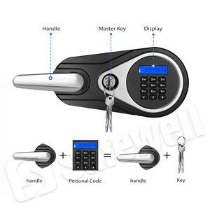 Safewell fp1102e2 an ninh cao cháy điện tử trộm chống cháy nhà khách sạn An toàn hộp với 60 phút - Product Image 4