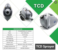 Pulvérisateur TCD ULV 12L réservoir Fogger