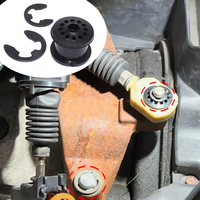 Bushing Kabel Tuas Persneling Baja Tahan Karat Standar DIN untuk Ford Fiesta Focus Fusion C-Max Klip Selongsong Tuas Persneling Manual