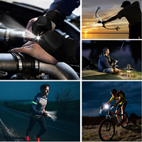 Gants de Pêche à LED, Rechargeables pour le Sport, Éclairage Extérieur, Vente en Gros, Batterie 150mAh