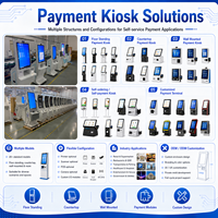 Kiosco de Pago Autoservicio Todo en Uno con Pantalla Táctil de 21.5/27/32 Pulgadas, Escáner de Código de Barras NFC, Impresora, 1920x1080, SDK