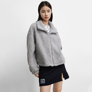 Noir pour agneau <span class=keywords><strong>Trench</strong></span> chaud <span class=keywords><strong>gris</strong></span> jaune blanc <span class=keywords><strong>court</strong></span> fourrure dames femmes hiver fausse fourrure manteaux - Product Image 1