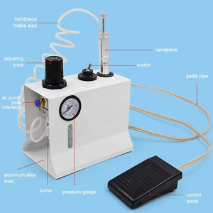 Máquina de grabado dental neumática de alta velocidad, pieza de mano para tallado, pulido de dientes, máquina de tallado de prótesis, equipo de laboratorio dental - Product Image 2