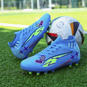 Chaussures <span class=keywords><strong>de</strong></span> football unisexes pour adultes ZXGY 259A <span class=keywords><strong>Neymar</strong></span>, tige en PU, semelle extérieure en TPU, pointures 36-45, design à <span class=keywords><strong>crampons</strong></span> longs et cassés, printemps/été/automne/hiver - Product Image 3