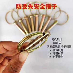 Pasadores de Seguridad con Cabeza Cilíndrica Estándar, Acabado Brillante, Uso General - Product Image 2