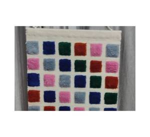 Tapiz de Pared de Macramé Bohemio Colorido, Hecho a Mano con Cinta de Algodón - Decoración de Pared Bohemia de 40x30 Pulgadas, Diseño Personalizado - Product Image 2