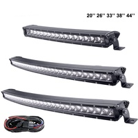 Carcasa de aluminio 24 Led 50 Led luz Bar 52 50 pulgadas 240w 80 C Ree/3030/epistar LED Chip 9-30V DC focos led párr auto movil