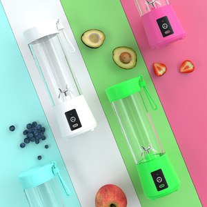 เครื่องปั่นพกพาแบบกำหนดเองได้ แก้วปั่นน้ำผลไม้ไฟฟ้า ชาร์จผ่าน USB ราคาโรงงาน เครื่องปั่นสมูทตี้ส่วนตัว แก้วปั่นสำหรับเดินทาง - Product Image 5