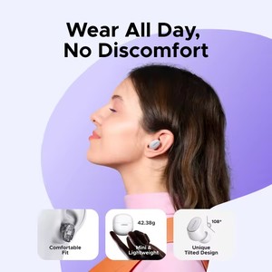 Écouteurs sans fil <span class=keywords><strong>UGREEN</strong></span> <span class=keywords><strong>Bluetooth</strong></span> 6.0 intra-auriculaires légers avec son basses profondes, autonomie de 35h et application mobile - Product Image 2