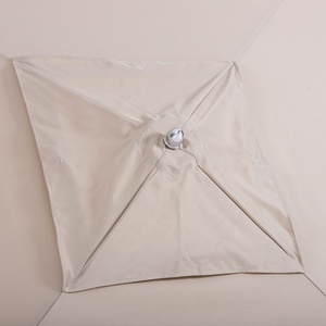 MIA Parapluie poussoir <span class=keywords><strong>haut</strong></span> <span class=keywords><strong>de</strong></span> <span class=keywords><strong>gamme</strong></span> Patio 2x2m pour jardin Parasols <span class=keywords><strong>de</strong></span> jardin extérieurs avec logo personnalisé - Product Image 4