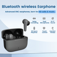 Auriculares inalámbricos con Bluetooth 5,2, audífonos a prueba de agua