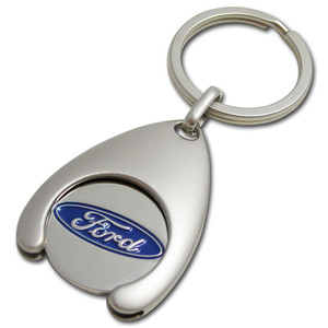 2020 Hot Sale Shopping Cart Trolley Coin Custom Metal Keychain