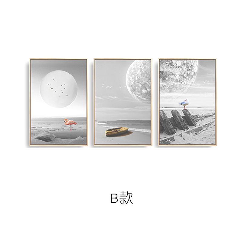 B