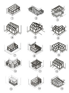 Invernadero Independiente Retráctil de Aluminio y Vidrio Templado para Jardín, Solárium para las 4 Estaciones - Product Image 4