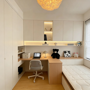 Hermosa Habitación Infantil con Tatami, Diseño Moderno, Madera Sólida Personalizada, Espacio <span class=keywords><strong>de</strong></span> Almacenamiento, Práctica y Completa <span class=keywords><strong>para</strong></span> Hogar u Hotel - Product Image 3