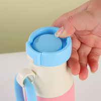 Nouvelle conception, bouteille d'eau isolée en acier inoxydable 316 de 17 oz, couleur macaron, logo de marque personnalisé, gourde de sport portable pour le sport