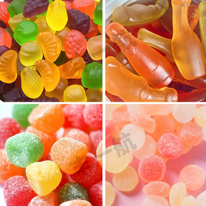 <span class=keywords><strong>Machine</strong></span> de fabrication de bonbons gommeux mous entièrement automatique <span class=keywords><strong>Machine</strong></span> de production de déposants de bonbons roses 3D - Product Image 5