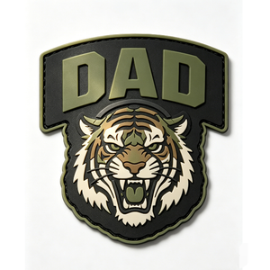 Patch tactique en tissu camouflage 3D brodé sur mesure avec support auto-agrippant thermocollant – Cadeau Fête des Pères pour équipement tactique - Product Image 6