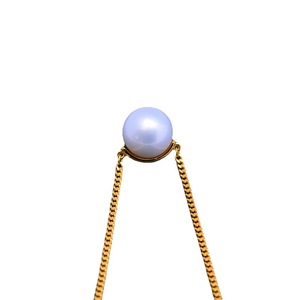 จี้ไข่มุกสีขาวขนาด 11-12 มม. แสงสว่างสวยงาม ประณีต บนสร้อยคอเงินแท้ S925 สไตล์เกาหลี รุ่น Xiao Bangchain สำหรับผู้หญิง - Product Image 5