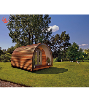 Rumah kontainer prefabrikasi bangunan taman struktur baja Modern unit kantor rumah studio prefab - Product Image 3