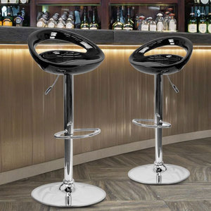Sillas de Bar para Recepción de Hotel con Ajuste de Altura, Sillas de Bar Modernas y Económicas de Plástico de Color - Product Image 2