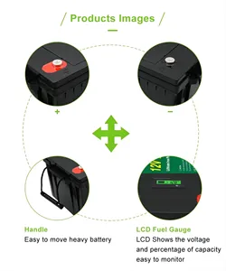 Batteria agli ioni di litio 100Ah 150Ah 200Ah Lifepo4 12V 48v batteria agli ioni di litio solare