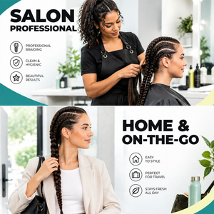Gel Tresse et Twist Soigné avec Logo Personnalisé pour une Tenue Extrême Conditionnement Confiture de Cheveux Brillante pour Tressage Gel Coiffant Extrême de Marque Privée - Product Image 2