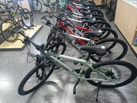 Vélo de montagne en alliage d'aluminium fabriqué en Chine, 26 ou 29 pouces, frein à disque double, 27 vitesses, VTT