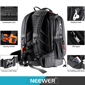 <span class=keywords><strong>Neewer</strong></span> Pro – sac à dos pour appareil photo étanche, antichoc, réglable, rembourré, avec serrure à combinaison antivol, pour DSLR DJI - Product Image 4