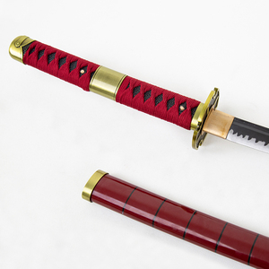 Replica Artigianale della <span class=keywords><strong>Spada</strong></span> di Zoro - Oggetto da Collezione a Tema <span class=keywords><strong>Anime</strong></span> per Cosplay, Regalo per Fan - Product Image 4