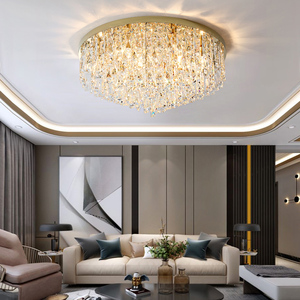 Nouvel arrivage Lustre de salle à manger Plafonnier de salon Luminaire d'hôtel Plafonnier en cristal de luxe nordique - Product Image 5