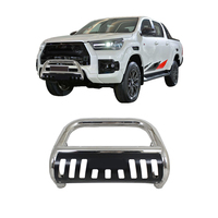 Grille de pare-chocs avant universelle en acier inoxydable 4x4 Off-road Nudge Bar Defender pour Navara NP300
