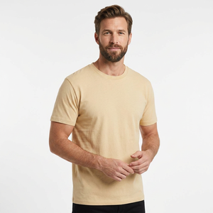 Camiseta de Punto 100% Algodón India, Calidad Premium, Ecológica, Fabricante OEM con Logotipo Personalizado, Suministro al por Mayor - Product Image 1