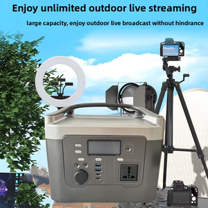 Outdoor <b>Solar</b> <b>Generator</b> Portable Power Bank With Jump & External Battery 110/220V Pure Sine Wave HX-600A <b>Generator</b> <b>Solar</b> Generat - Product Image 3