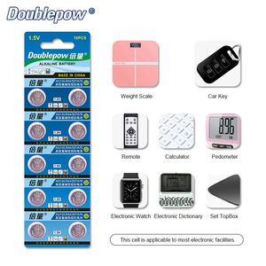 Qualité 10 pcs LR44 1.5 V <span class=keywords><strong>Pile</strong></span> Bouton alcaline Pièce <span class=keywords><strong>AG13</strong></span>, LR44, 357, A76 - Product Image 5