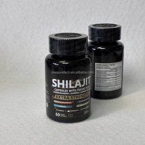 HOT Selling Factory Shilajit Gelling <b>Herbal</b> <b>Supplements</b> Mushroom Extract Antioxidant Immunity Energy Muscle Improve OEM - Product Image 3